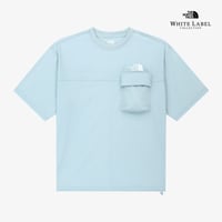 EIRA POCKET S/S R/TEE LIGHT BLUE NT7UR18O