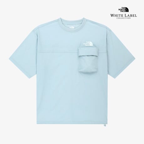 EIRA POCKET S/S R/TEE LIGHT BLUE NT7UR18O