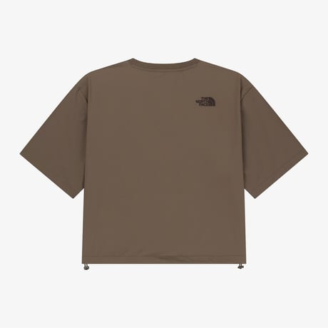 W'S ICEPULSE S/S R/TEE COCOA BROWN NT7US32L