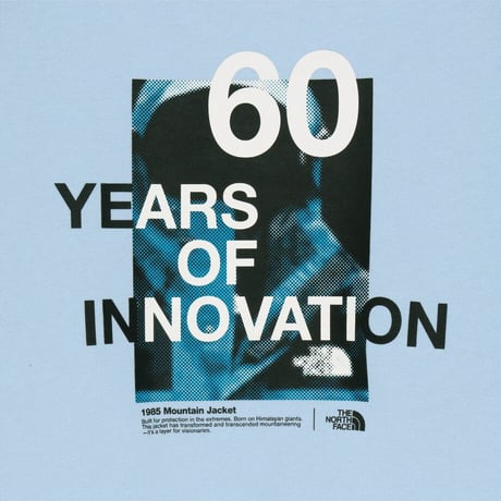 K'S TNF 60TH ANNIVERSARY SWEATSHIRTS MILKY BLUE NM5MS58T