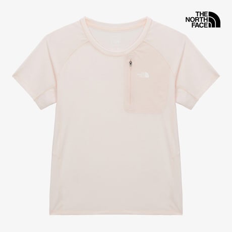 W'S VANE S/S R/TEE PASTEL PINK NT7US36B
