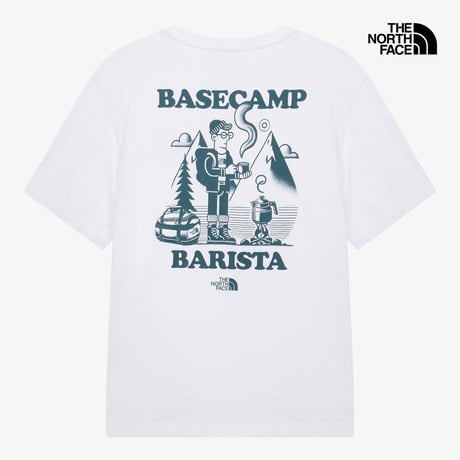 U BASECAMP BARISTA RLX SS TEE-GRAPHIC OFF WHITE NT7US97A