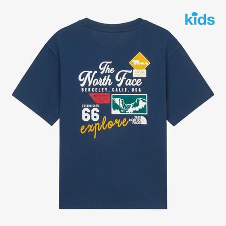 K'S EMBLEM ARCHIVE S/S R/TEE NAVY NT7UR14V