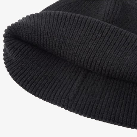 BIG LOGO BEANIE BLACK NE3BS52A