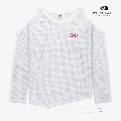 W'S AERONET L/S R/TEE WHITE NT7TS31K