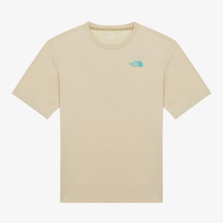 M'S EVERGREEN S/S R/TEE 1 BEIGE NT7UR51C