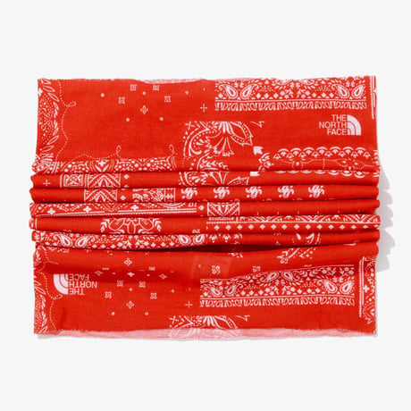 TNF MULTI SCARF RED NA5BQ00B