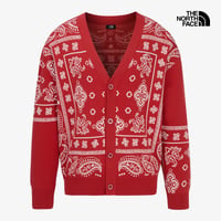M'S PAISLEY CARDIGAN RED NJ5SR55B