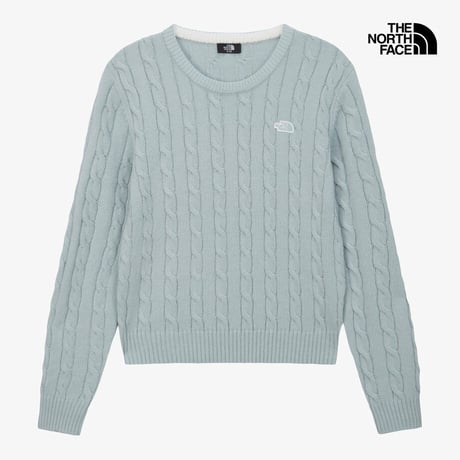 W'S CABLE SWEATER TEA NT7AS82B