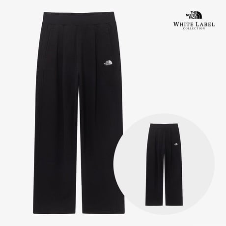 MINI BOX LOGO STRAIGHT SWEATPANTS BLACK NP6KQ51J