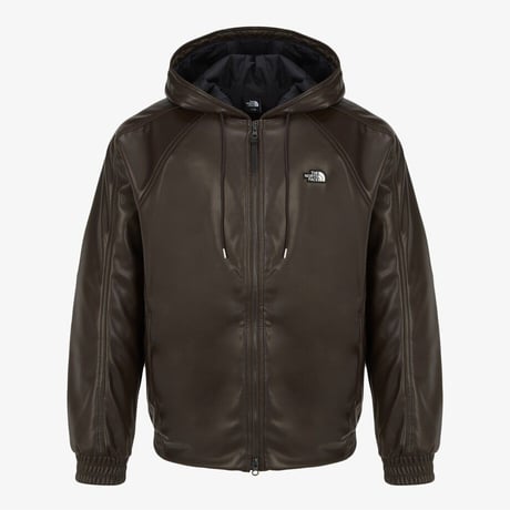 LUNO HOOD ZIP-UP BROWN NM5PR52B
