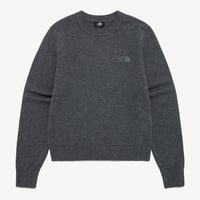 W'S RE:WOOL SWEATER DARK GRAY NT7AQ83A