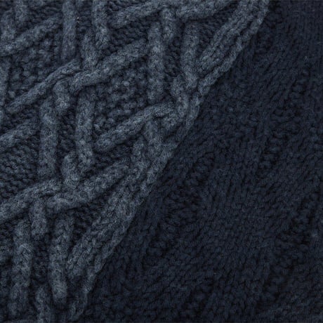 OBLIQUE CABLE MUFFLER NAVY NA5IS84A