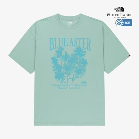 WILDFLOWER S/S R/TEE PASTEL TURQUOISE NT7US07M