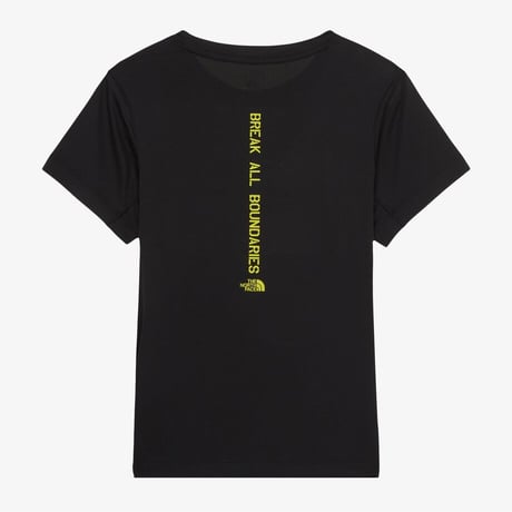 TNF RUN S/S R/TEE BLACK NT7UR19A