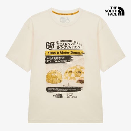 TNF 60TH ANNIVERSARY S/S TEE YELLOW NT7US88B