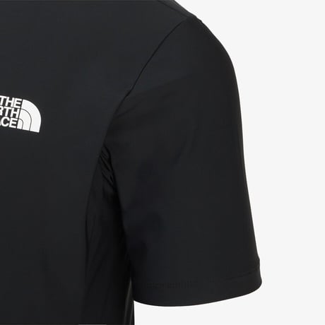 M'S ICEDAY S/S ZIP TEE BLACK NT7KR00A