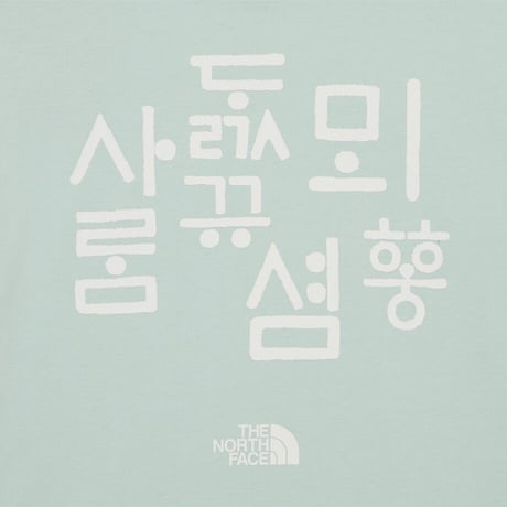 W'S HANGEUL S/S R/TEE MINT NT7US55C