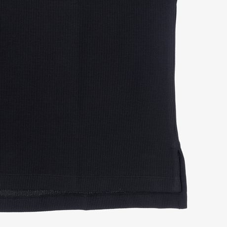 WAFFLE L/S R/TEE BLACK NT7TR02J