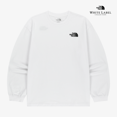 ESSENTIAL L/S R/TEE WHITE NT7TS02K