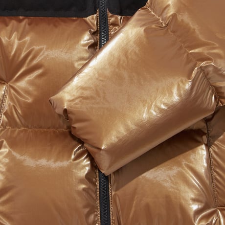 W'S NOVELTY NUPTSE DOWN JACKET SE GOLD NJ1DP87K
