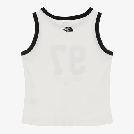 W'S RINGER SLEEVELESS WHITE NT7VR31K