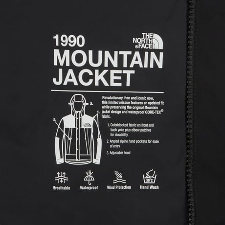 M'S 1990 GTX MOUNTAIN JACKET BLACK NJ2GR52A