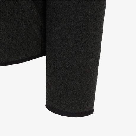 VERMO WOOL FLEECE JACKET CHARCOAL NJ4FR59A
