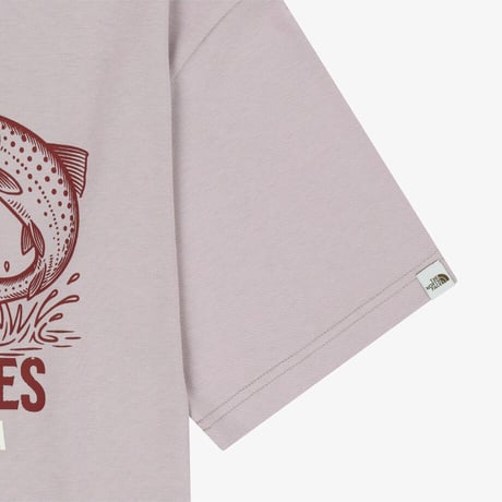 LAKE S/S R/TEE PALE PINK NT7US28M