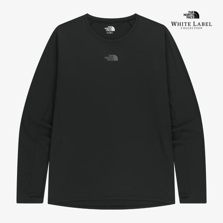 STEPUP L/S R/TEE BLACK NT7TR55J