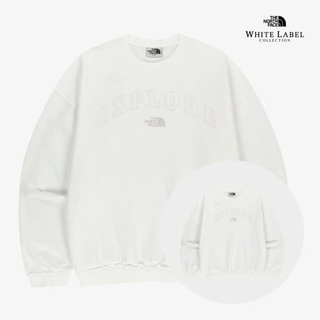 EXPLORE SWEATSHIRTS IVORY NM5MS08L