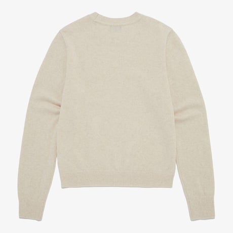 W'S RE:WOOL SWEATER IVORY NT7AQ83B