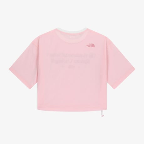 W'S EIRA S/S R/TEE LIGHT PINK NT7UR37L