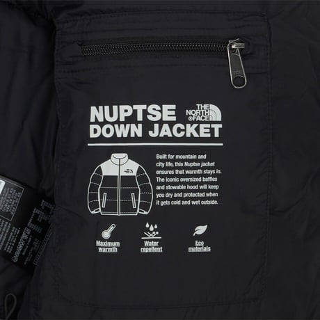W'S 1996 RETRO NUPTSE JACKET BLACK NJ1DS81A