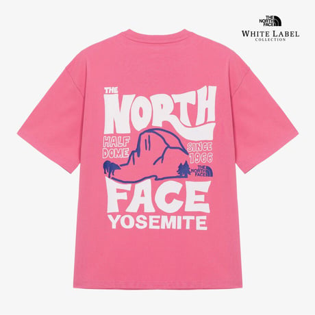 HALF DOME S/S R/TEE ROSE PINK NT7UR07M