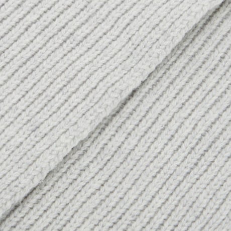 REWOOL KNIT MUFFLER LIGHT GRAY NA5IR70B