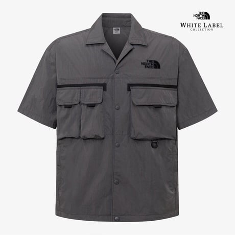 SHELDON S/S SHACKET DARK GRAY NH8SR01J