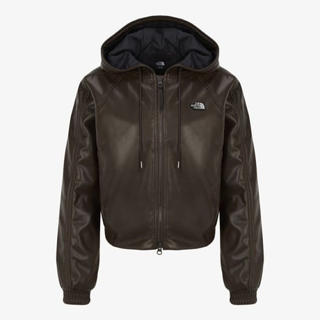 LUNO HOOD ZIP-UP BROWN NM5PR52B