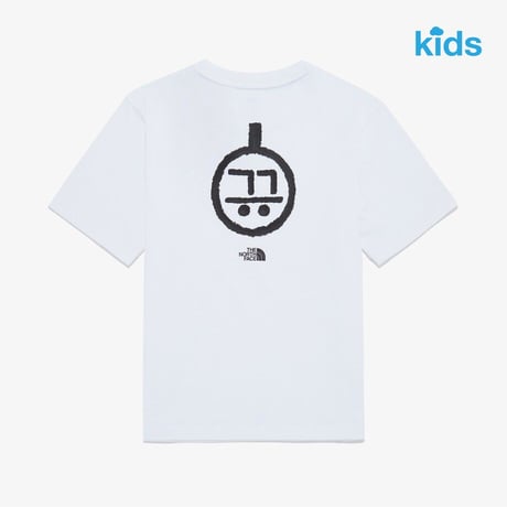 K'S TNF HANGEUL S/S R/TEE 1 WHITE NT7UR28S