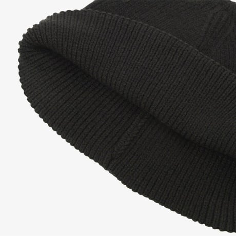 BIG LOGO BEANIE BLACK NE3BR61F