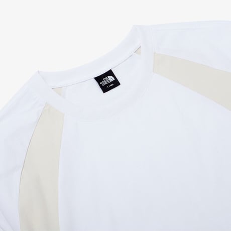 M'S COLOR BLOCK WOVEN SWEAT WHITE NM5MQ02B