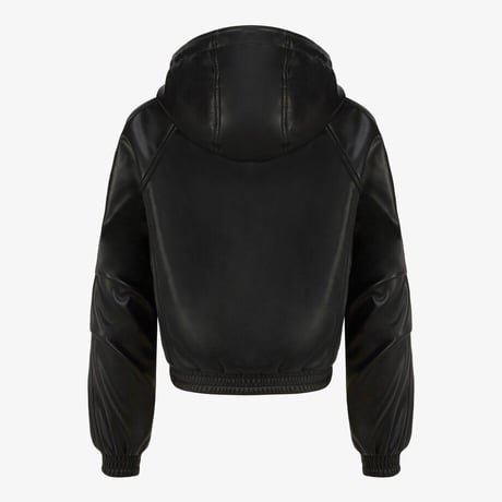 LUNO HOOD ZIP-UP BLACK NM5PR52A