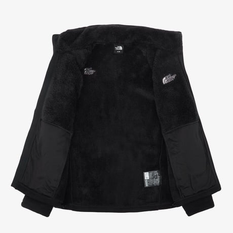 W'S FURRY FLEECE JACKET BLACK NJ4FS82A