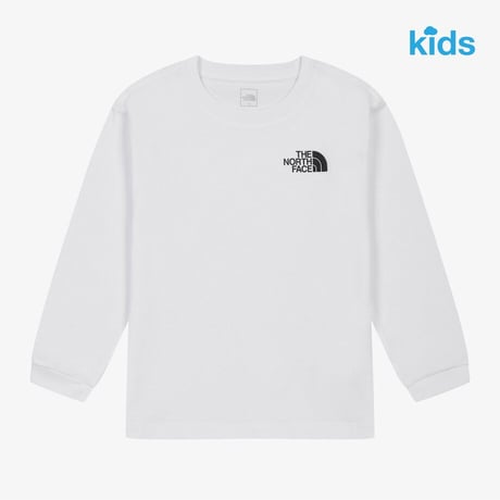 K'S GO-TO L/S R/TEE WHITE NT7TS50T