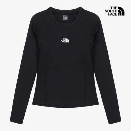 W'S ESSENTIAL L/S RASHGUARD BLACK NT7TS31A