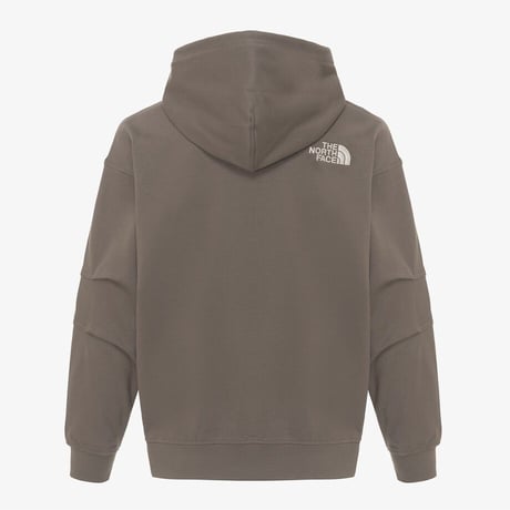 ESSENTIAL HOOD ZIP UP BEIGE BROWN NJ5JR02L