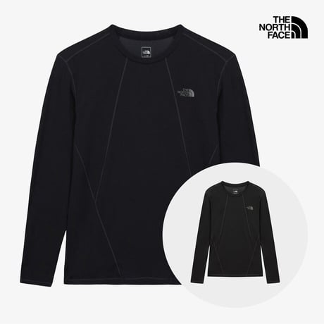 VANE L/S R/TEE BLACK NT7TS07A