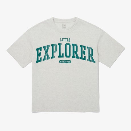 K'S EXPLORER S/S R/TEE OATMEAL NT7UQ07S