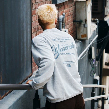 YOSEMITE SWEATSHIRTS MELANGE GREY NM5MS55J