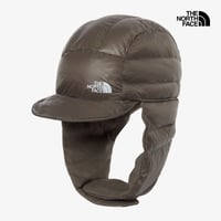 MATTERHORN DOWN EARMUFF CAP DARK BEIGE NE3CS58B